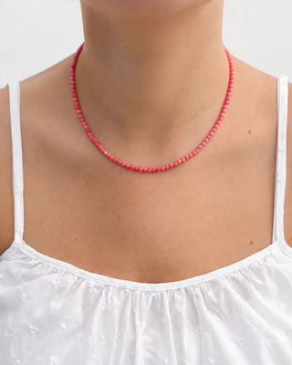 Soi Luna Krystal Halskæde - Redstone Quartz