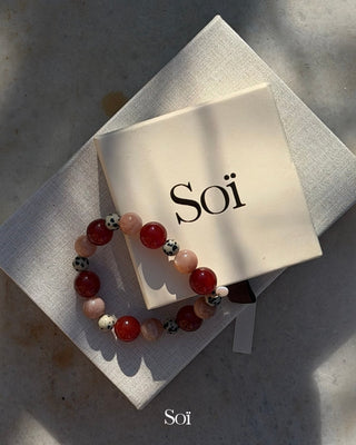 Soi Saga Armbånd Chunky - Auburn
