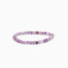 Soi Krystal Armbånd 4mm - Ametyst
