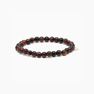 Soï Krystal Armbånd Red Tiger Eye - Flere Størrelser