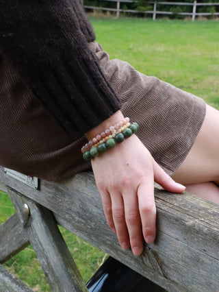 Soi Krystal Armbånd 6mm - Sunstone