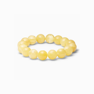 Soï Krystal Armbånd Yellow Jade - Flere Størrelser