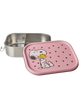Stor Rustfri Stål Madkasse - Pink Snoopy Print