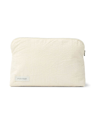 Studio Feder Celia Toilettaske - Stor - Undyed