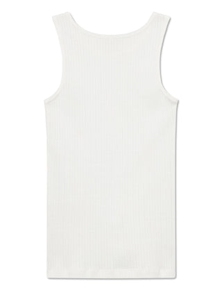 Studio Feder Irene Pointelle Top - White