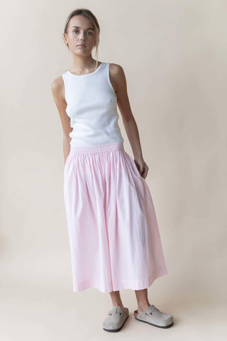 Studio Feder Irene Pointelle Top - White