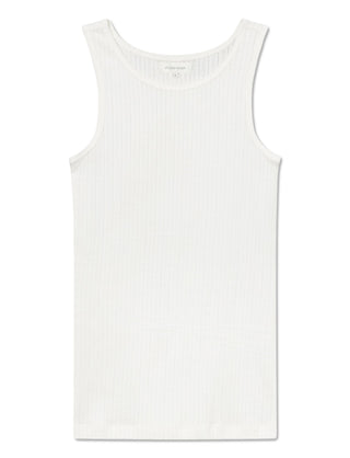 Studio Feder Irene Pointelle Top - White