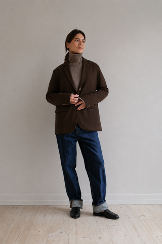 Studio Feder Josefine Blazer - Brown