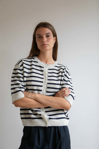 Studio Feder Signe Cardigan - Sailor Creme