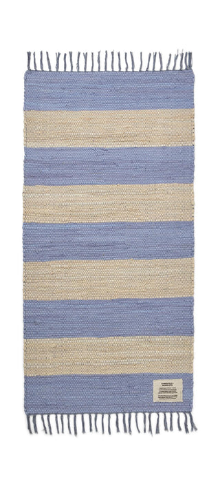 Bongusta Chindi Tæppe 60 x 120cm - Creme & Baby Lavender