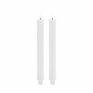 Uyuni LED Rillede Kronelys H:25 - 2 stk.