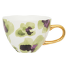 Good Morning Cappuccino/Tea Kop - Violet Blomster