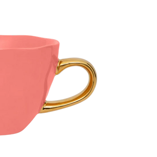 Good Morning Cappuccino/Tea Kop - Burnt Coral