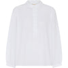 Frau Madrid Flæse Skjorte - Bright White