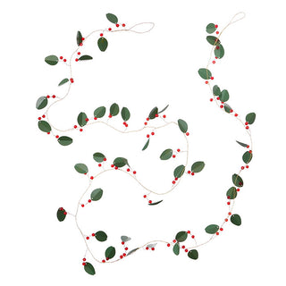 Bungalow Perle Guirlande - Leaf Berries 180cm