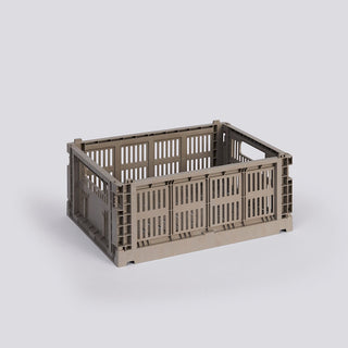 HAY Colour Crate Kasse - Medium - Mange Farver