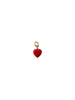 Pico Charm French Heart Vedhæng - Scarlet
