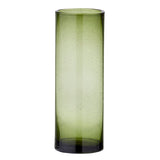 Bungalow Slim Glas Vase Salon grøn - Højde 31 cm