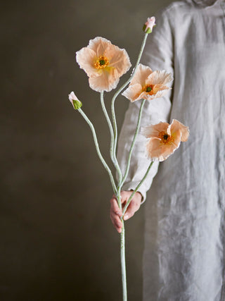 Bloomingville Poppy Stilk Kunstige Blomster