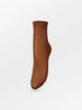 Solid Drake Strømper - Mocha Brown