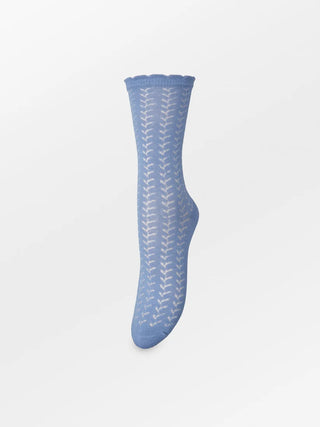 Leofa Cotta Strømper - Windward Blue
