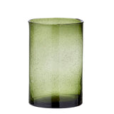 Bungalow Glas Vase Salon grøn - Højde 26 cm