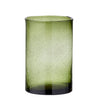 Bungalow Glas Vase Salon grøn - H26cm