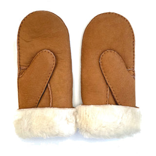 NZB Lammeskindsluffer - Women - Cognac