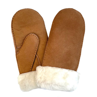 NZB Lammeskindsluffer - Women - Cognac