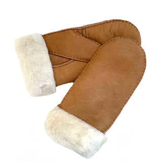 NZB Lammeskindsluffer - Women - Cognac