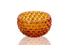 Hobnail glasskål Tapas Ø 11,5 cm - Farve: Amber