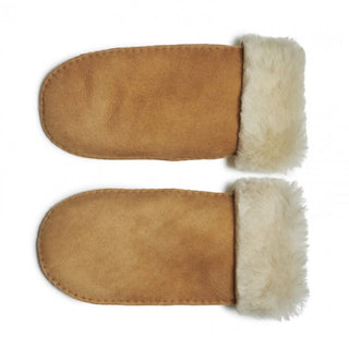 NZB Lammeskindsluffer - Women - Cognac