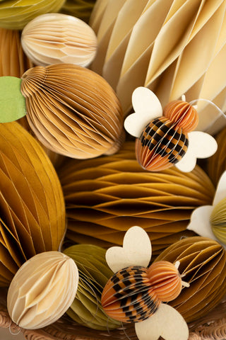 Bungalow Papir Påskeæg - Cream XL