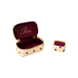 Pico Lille Trinket Smykkeæske - Red Dot