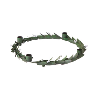 Bungalow Adventskrans Lysestage