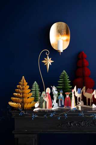 Bungalow Papir Bordguirlande - Holy Night