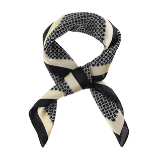 Callie Tørklæde - Sort/Beige