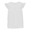 Frau Stockholm Bomuld Top - Bright White