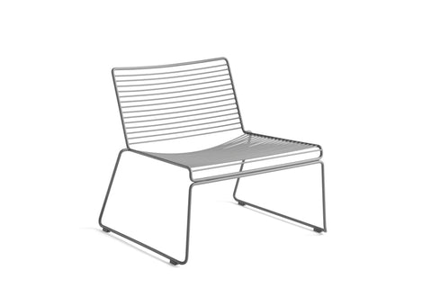 Hee Lounge stol - Farve: Asphalt Grey
