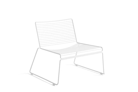 Hee Lounge stol - Farve: White