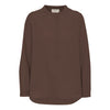 Frau Madrid Skjorte - Coffee Quartz