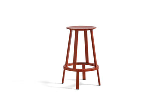 Revolver Bar stol Low - Farve: Red