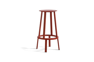 Revolver Bar stol High, Ø34 x H76cm - Farve: Red