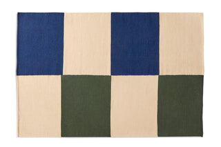 ETHAN COOK FLAT WORKS - PEACH GREEN CHECK - 200X 300 cm