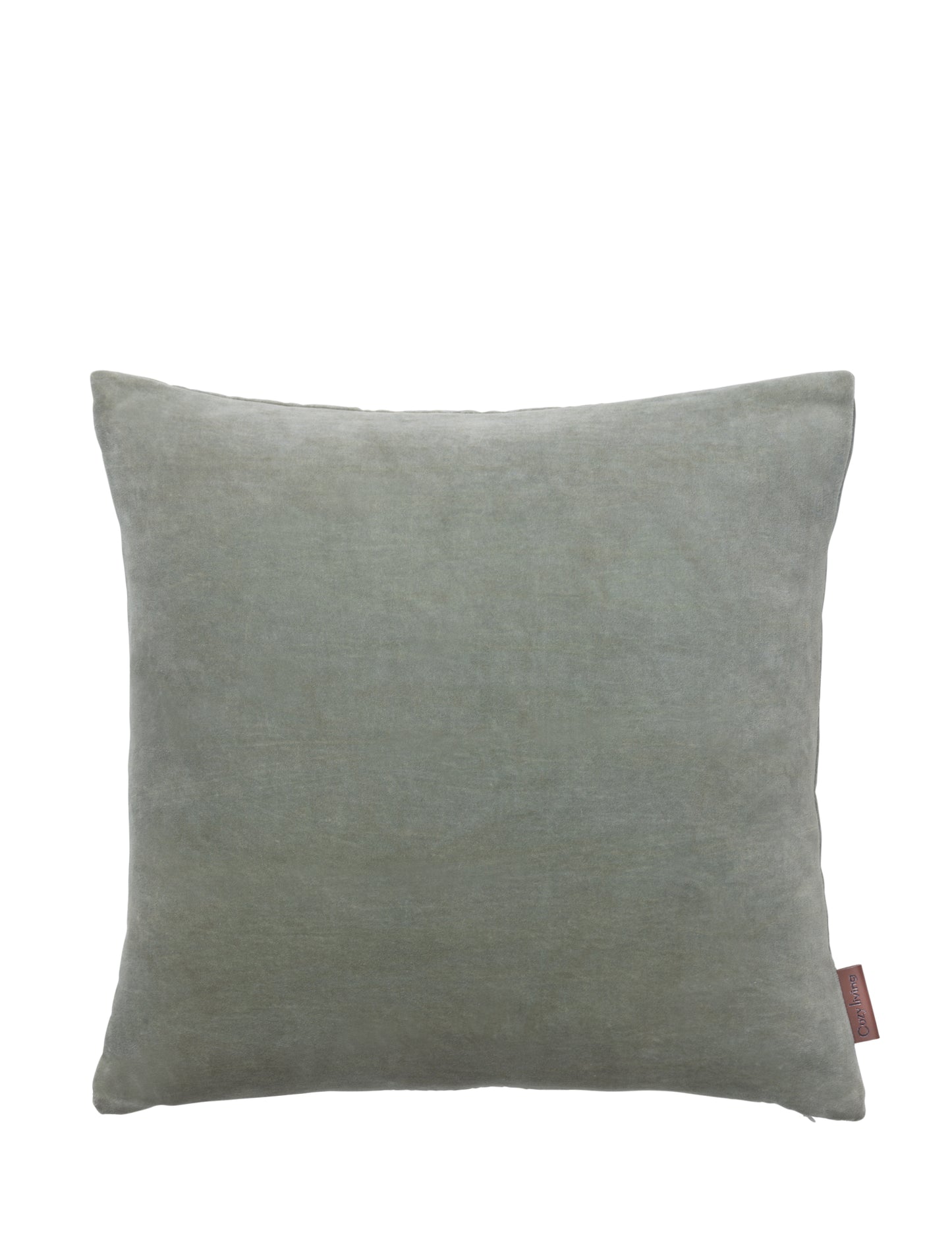Cozy Living Velour Pude - Seagrass