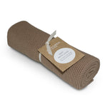 Køkken Håndklæde i håndstrikkede - Design Aspegren - Farve: Solid Hazelnut