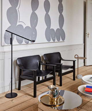 HAY
 FIFTY-FIFTY FLOOR LAMP
 - Farve: Soft Black