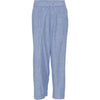 Frau Copenhagen Ankel Bukser - Medium Blue Stripe