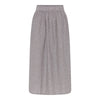 Frau Helsinki Nederdel - Coffee Quartz Stripe