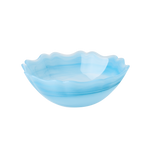 rice alabaster glas skål - sky blue